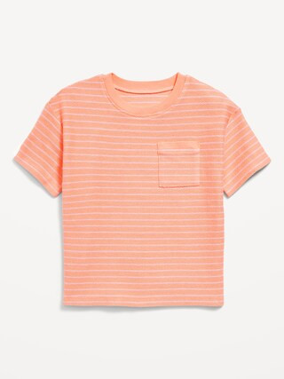 Oversized French-Terry Pocket T-Shirt for Toddler Boys | Old Navy (US)