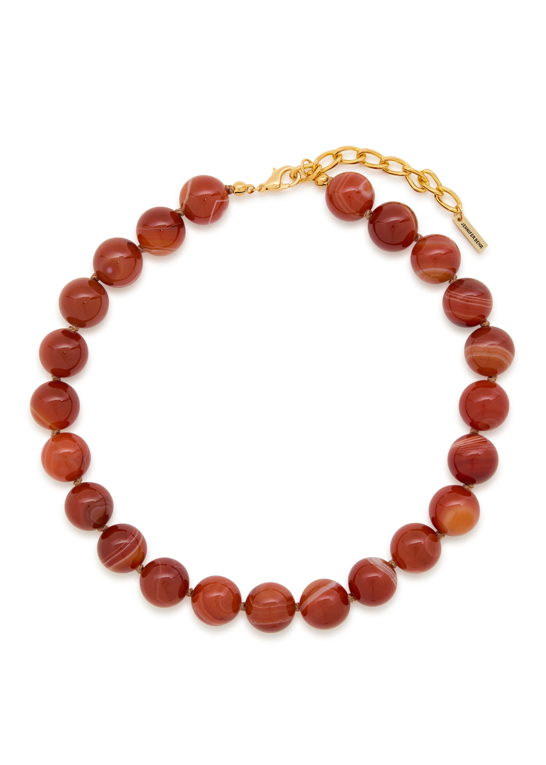 Louisa beaded 18kt gold-plated necklace | Harvey Nichols