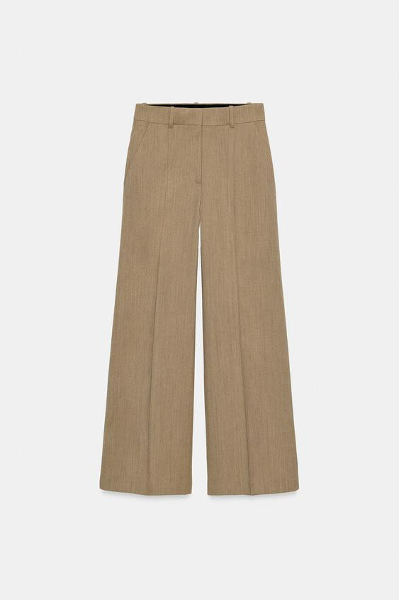 TROUSERS WITH WOOL SEAM DETAIL ZW COLLECTION | Zara NL