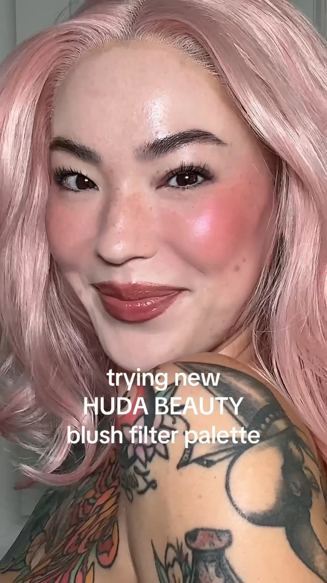 O M G THIS BLUSH PALETTE! It’s the blush filter palette from HUDA Beauty in Rose Berry perfect for fall makeup looks and will absolutely be trending and perfect for everyday looks and dolled up nights 

#LTKGiftGuide #LTKHoliday #LTKBeauty