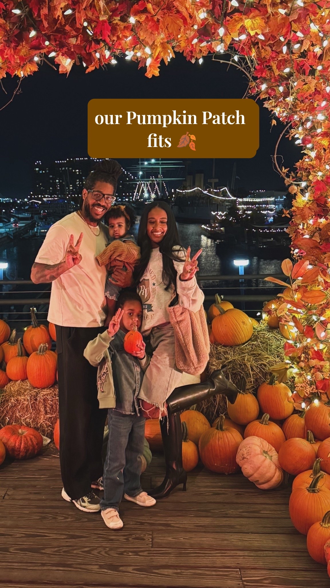 family pumpkin patch fits 🥰🍂