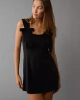 AE Knit Tie Strap Mini Dress | American Eagle Outfitters (US & CA)