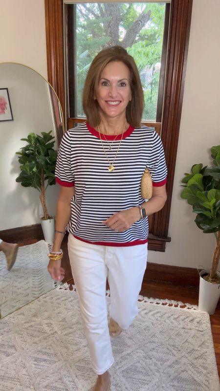 Striped lightweight summer tees!

These are a super lightweight sweater fabric! Perfect for July 4th Style

Tops - medium 

#LTKStyleTip #LTKVideo #LTKFindsUnder50