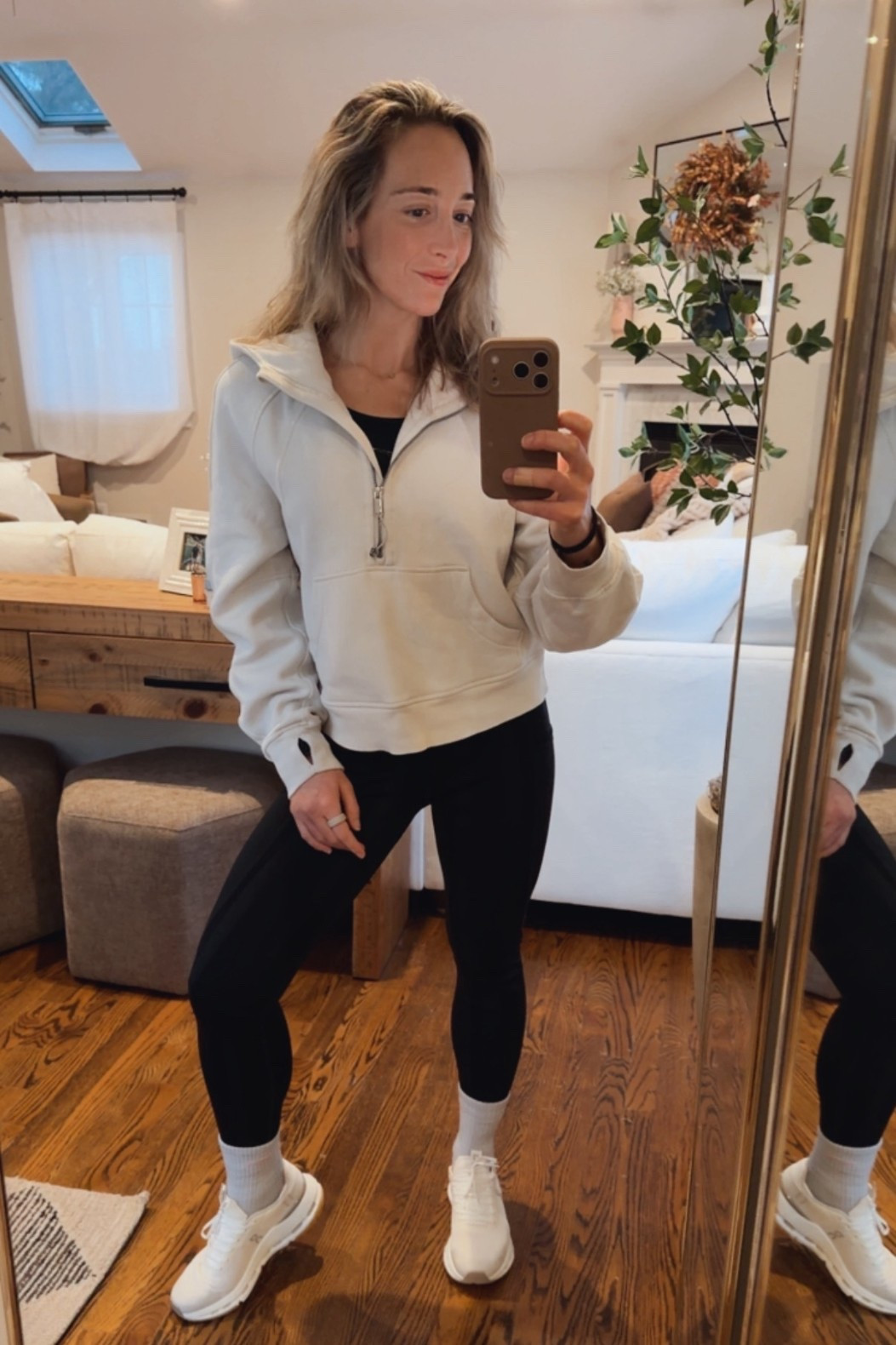 TONE your legs &
BURN MORE CALORIES
*WITHOUT* hitting the gym!! 🤯

@skinnify leggings have resistance bands BUILT INTO THEM, applying tension so your legs work harder without YOU having to!

I’m wearing the 2x resistance band leggings (second resistance level option).  These have 6 BANDS built into the leggings & BURN 20% MORE calories!!


🚨 LEGGINGS ON SALE  ♡  BOGO❗️


@skinnify leggings: size XS (TTS)
@lululemon scuba half zip cropped hoodie: size XS/S
ON Cloudform 2 sneakers: bone/desert, TTS  



.
.
casual loungewear
athleticwear
gym outfit
toning leggings 
casual outfit women 
neutral gym sneakers
ON cloud sneakers
sunday hoodie 
comfy travel outfit
weekend wardrobe
spring outfits 
workout outfitt

#LTKActive #LTKSpringSale #LTKfitnessgoals