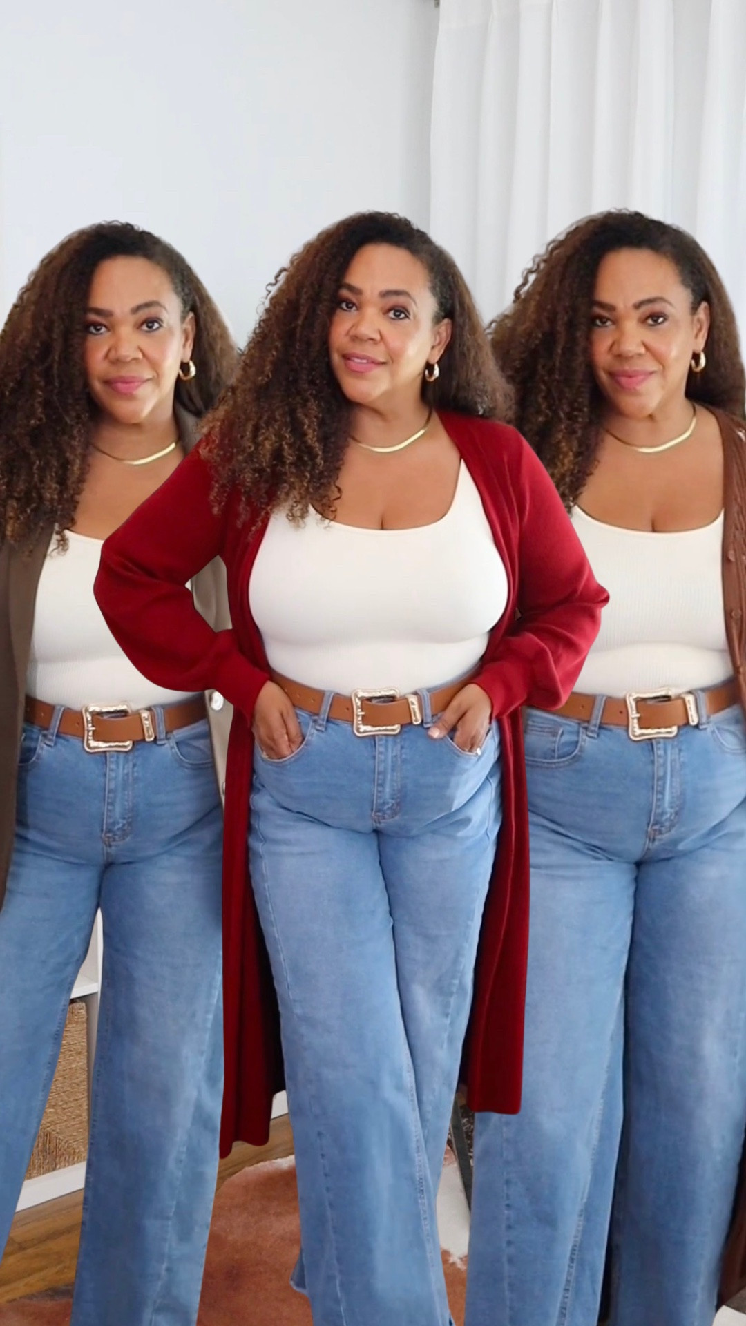 Fall 🍁 has entered the chat [ad] with my @Honeylove Crossover Bra. It’s  is so soft while it smooths and supports - without underwire! True to size. 💥Use my promo code link for 20% off!! ✨honeylove partner #affiliatelink

 https://checkout.honeylove.com/VRODRIGUEZ 

Also Linked in Stories and in Highlights under “Honeylove🍯🔗” 

#honeylove #shapewear #midsizestyle #midsizefashion #over40 #womenover40

#LTKMidsize #LTKOver40 #LTKootd