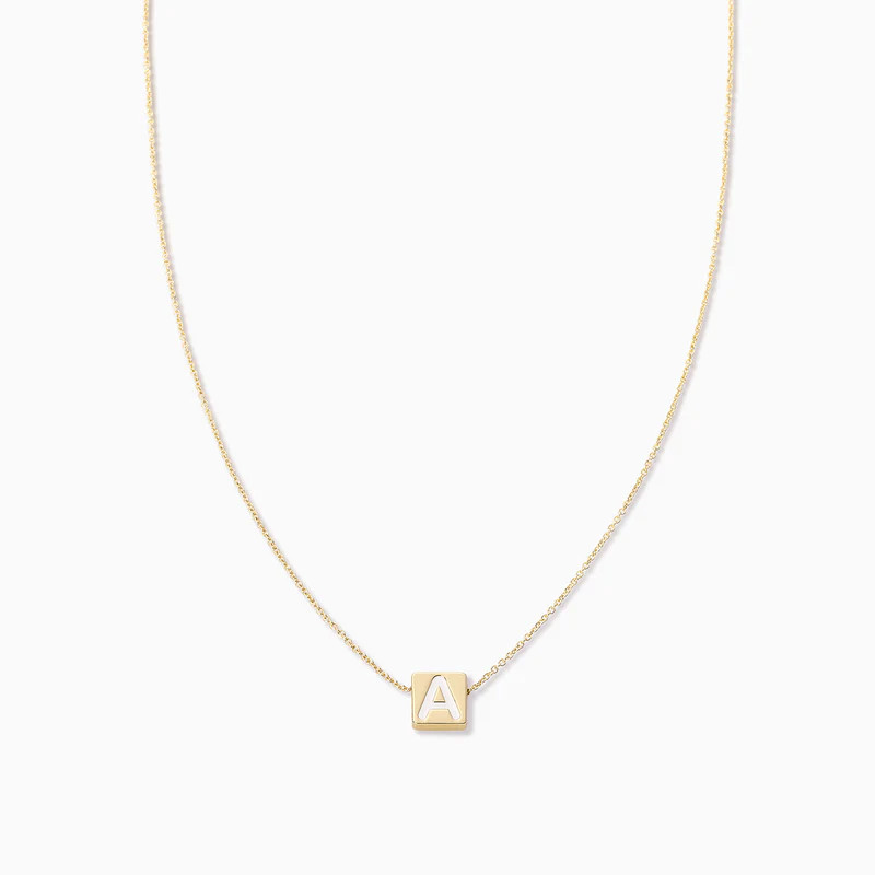 Bold Letter Necklace | Uncommon James
