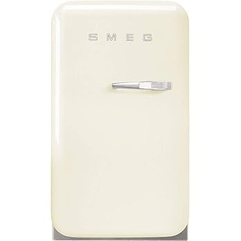 SMEG FAB5ULCR3 16" Compact Fridge FAB 5, Mini, Cream | Amazon (US)