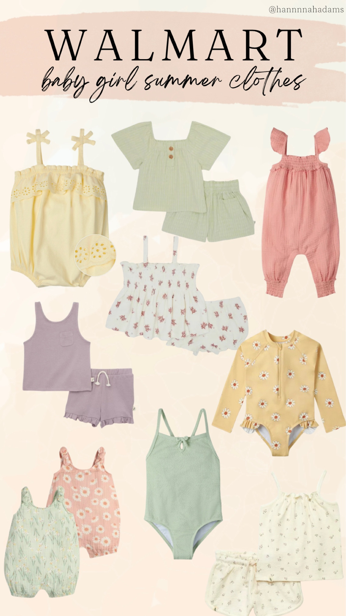 Walmart baby girl finds 

#LTKbaby #LTKunder50 #LTKbump