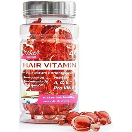 Hussell Hair Treatment Serum No Rinse w/Argan Macadamia Avocado Oils - Vitamins | Walmart (US)