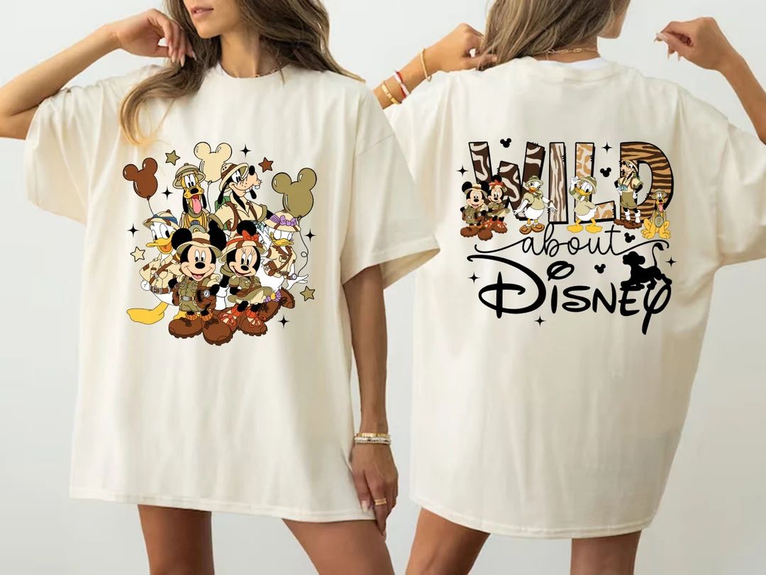 Disney Animal Kingdom Shirt, Disney Safari Shirt, Lion King Disney Wild Trip Shirt, Mickey and Fr... | Etsy (US)