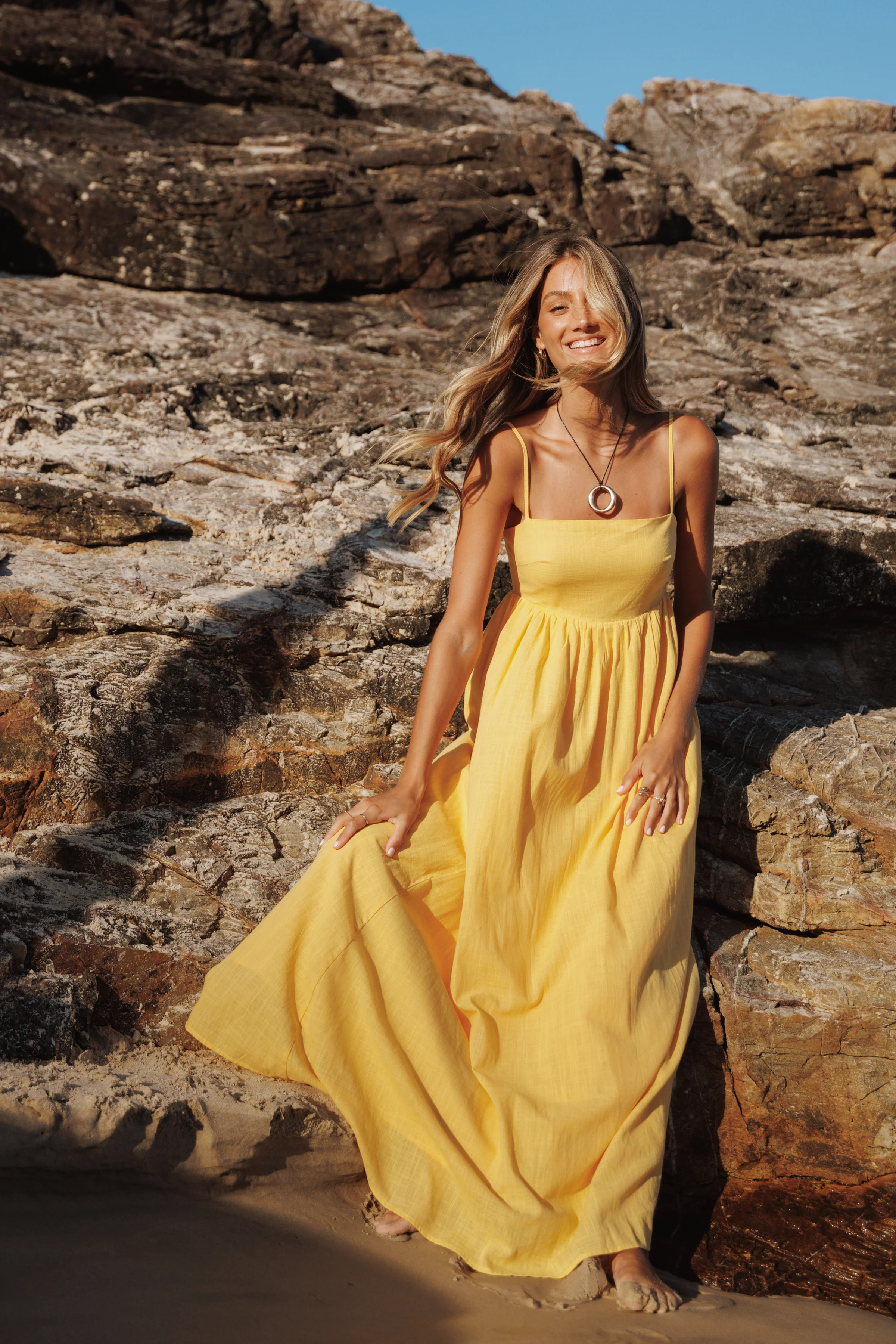 Odessa Maxi Dress - Mango | Petal & Pup (US)