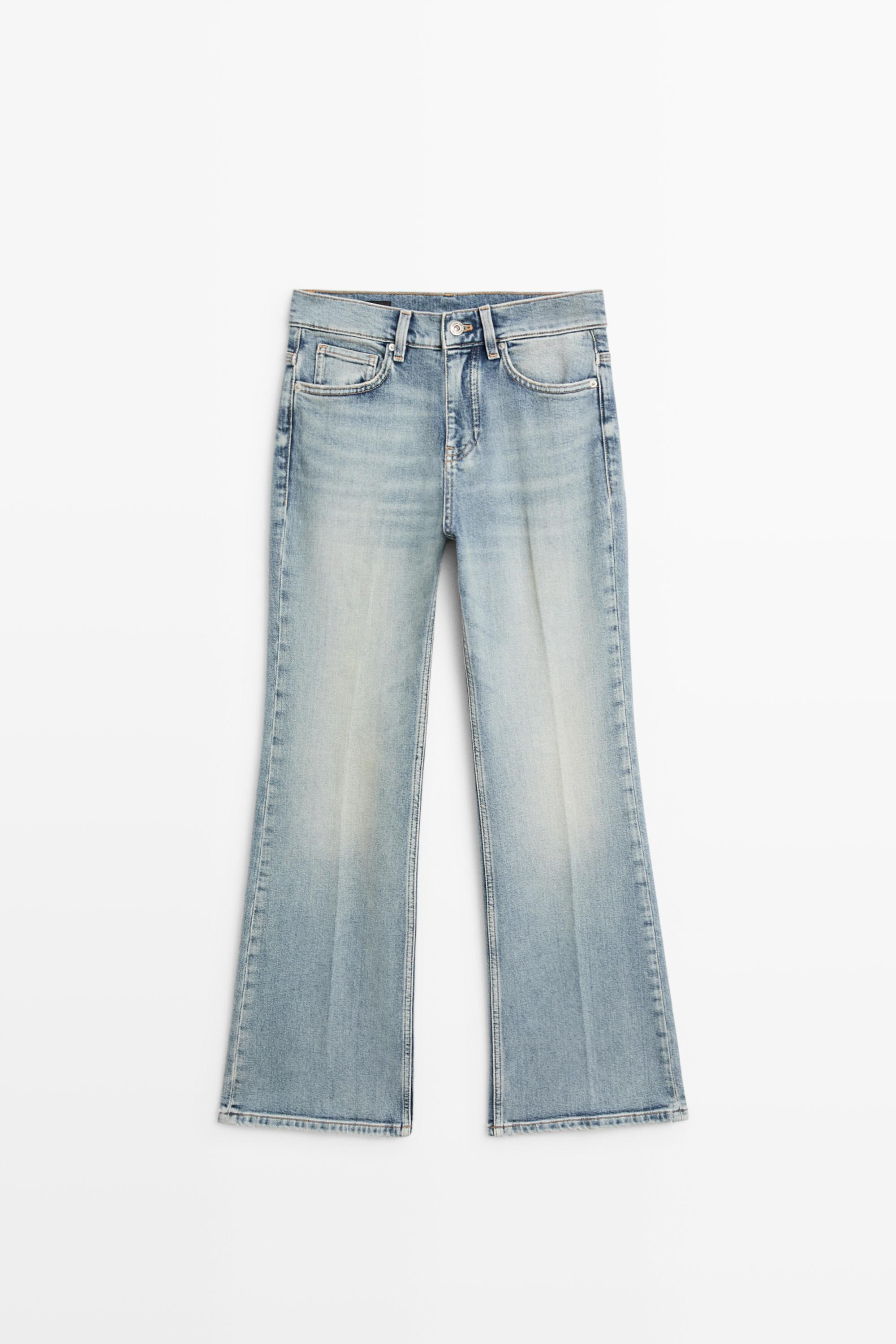 Jean flare taille moyenne | Massimo Dutti FR