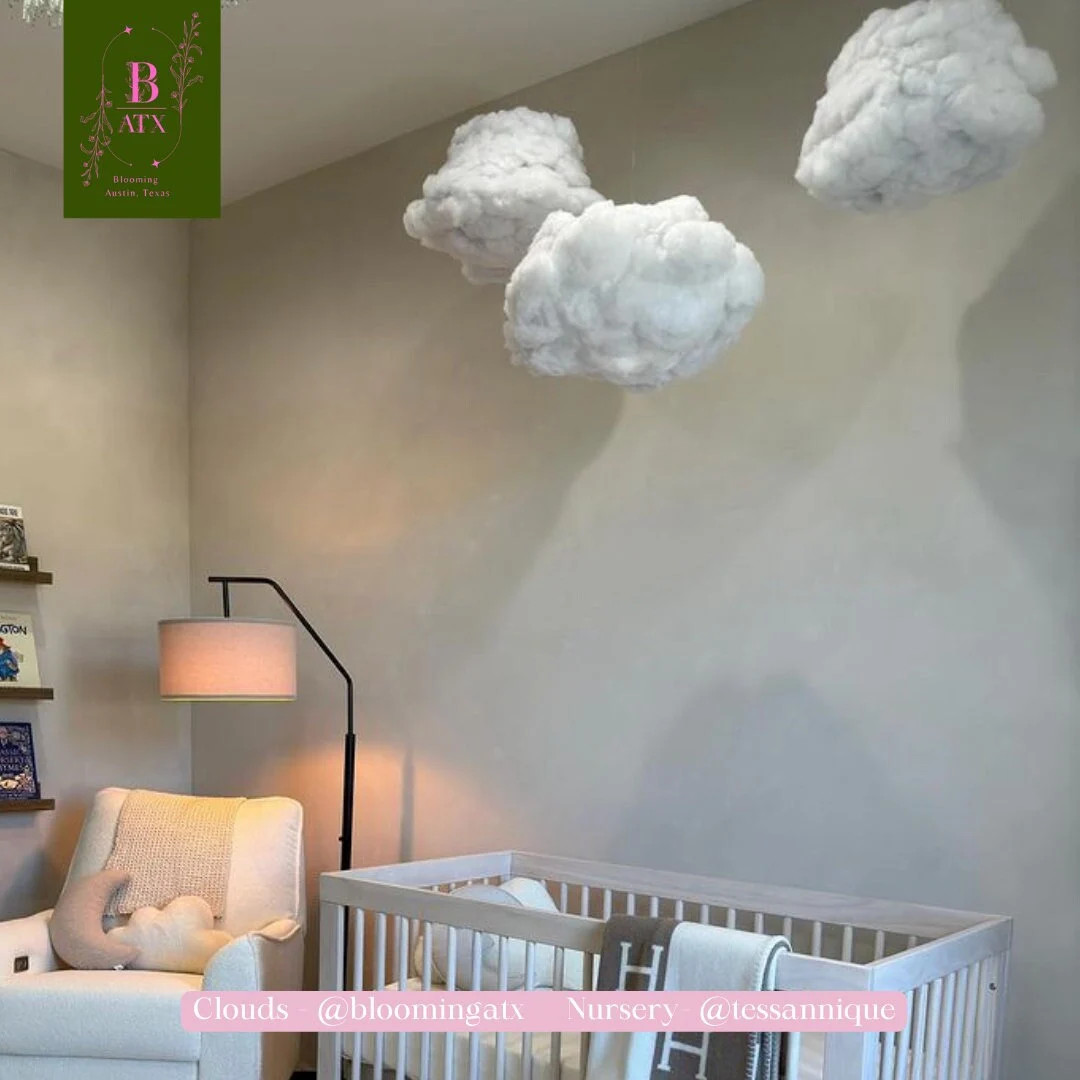 Dreamy Cloud Lanterns Hanging Clouds Cloud Nursery Decoration Kids Bedroom Decoration Event Decor... | Etsy (US)