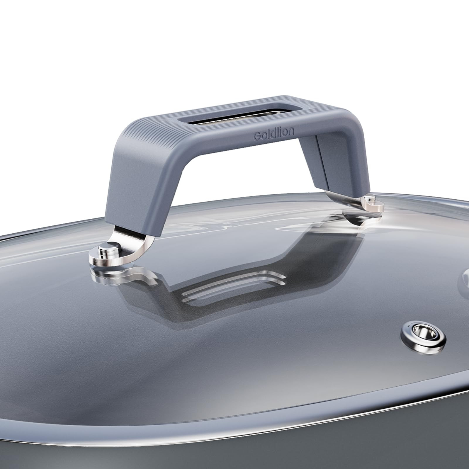 Goldlion Silicone Lid Handle Cover Compatible with Ninja Crockpot Slow Cooker - Heat-Resistant Ha... | Amazon (US)