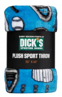 DICK'S Sporting Goods Baseball Plush Sport Throw Blanket | Dick's Sporting Goods