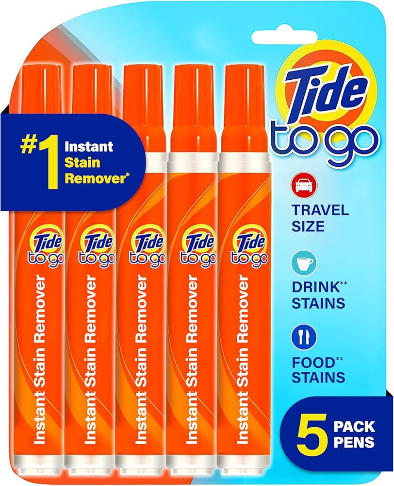 Tide Stain Remover for Clothes, Tide To Go Pen, Instant Stain Remover for Clothes, Travel & Pocke... | Amazon (US)