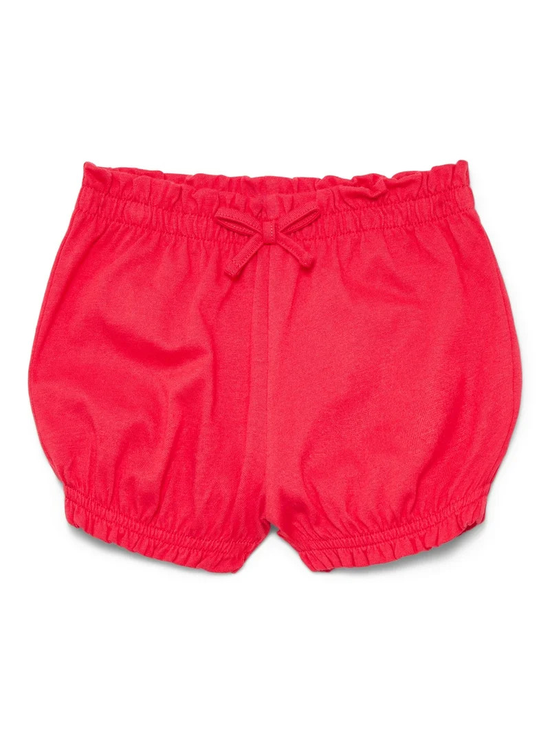 Wonder Nation Baby Girl Bubble Shorts, Sizes 0-24 Months | Walmart (US)