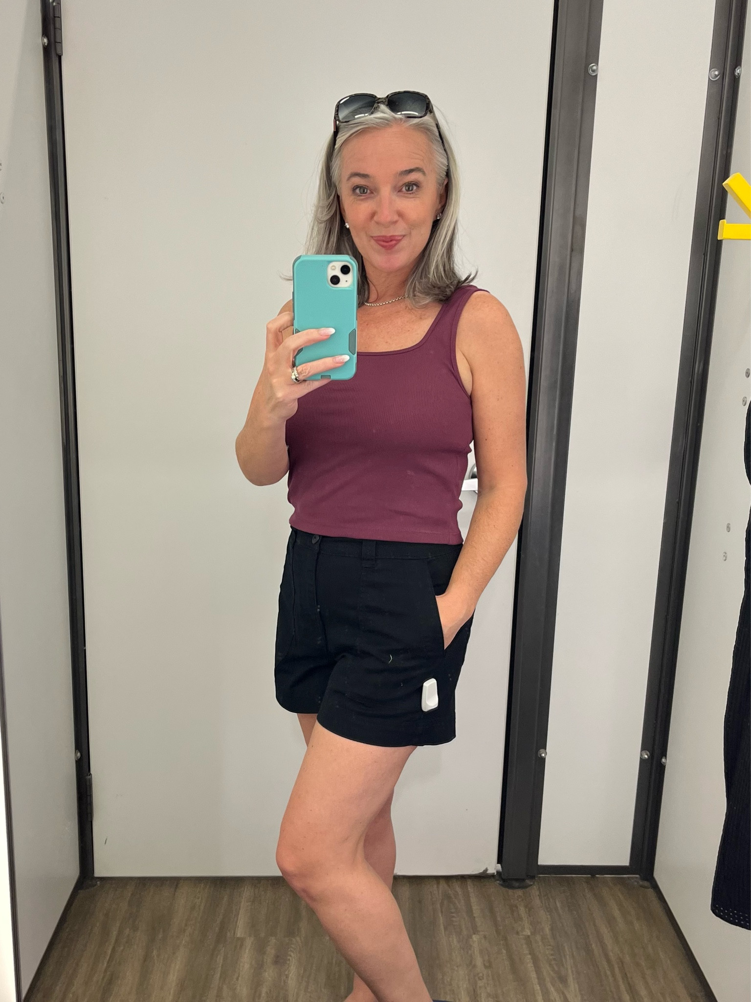Old navy has some cute tank tops and shorts to check out this season! I went with a small in both!

#LTKcanada #LTKstyletip