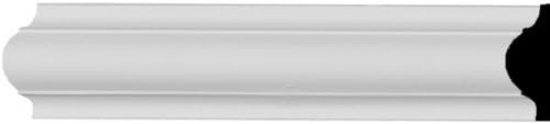Ekena Millwork PML01X00AS-CASE-4 Ashford Smooth (4-Pack) Panel Moulding, 1 5/8"H x 1/2"P x 94 1/2... | Amazon (US)