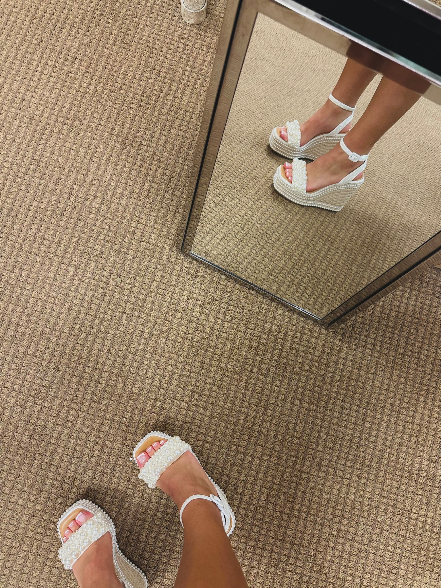 Y’all I found the CUTEST wedges ever at Dillards today - I am OBSESSED!! 🤩✨

#LTKWorkwear #LTKStyleTip #LTKShoeCrush