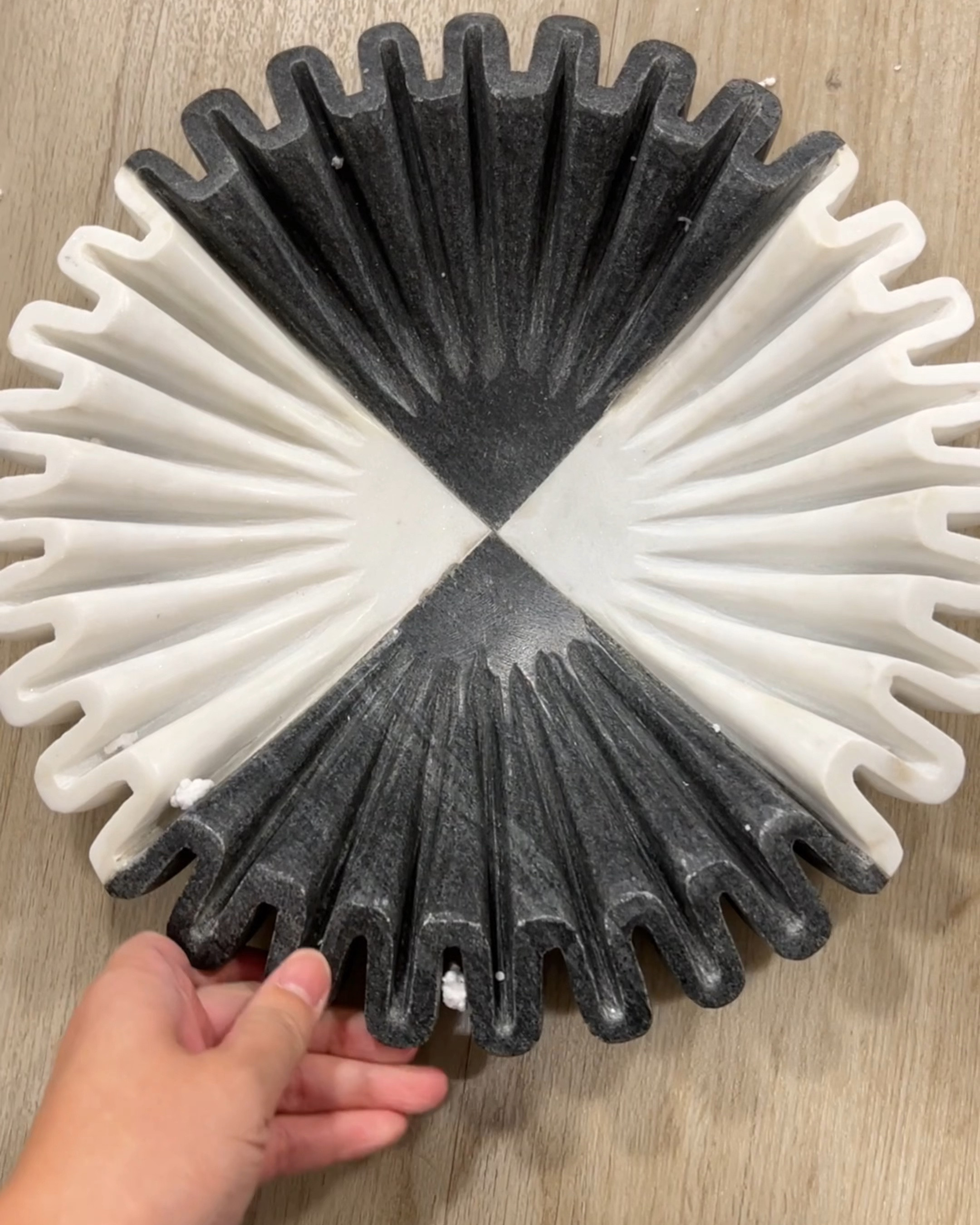 Beautiful marble fluted bowl for only $59🥰. It's such an amazing deal.





#LTKFindsUnder50 #LTKSaleAlert #LTKHome