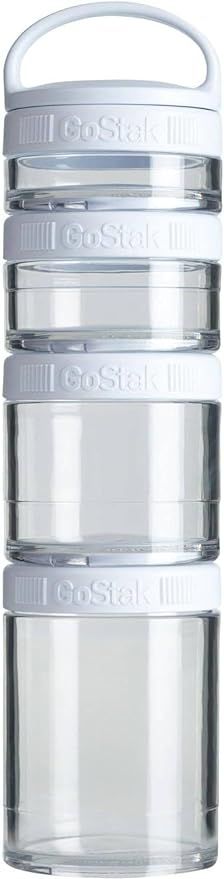 BlenderBottle GoStak Food Storage Containers for Protein Powder, Healthy Snacks, and Portion Cont... | Amazon (US)
