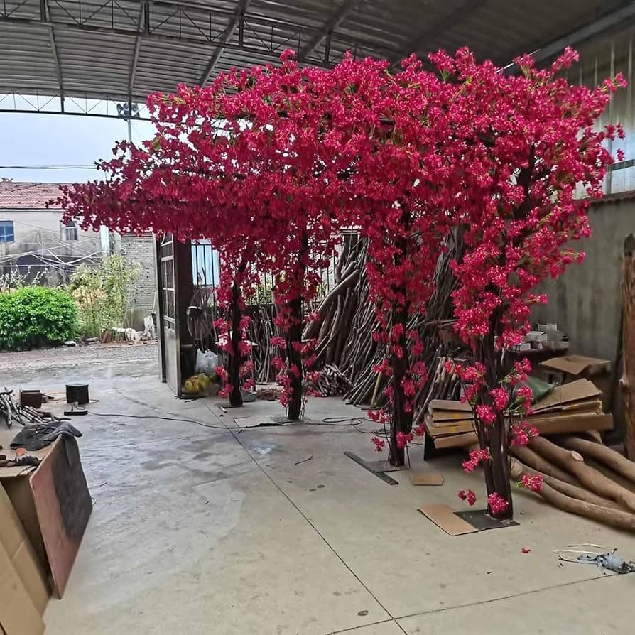 Large Pink Artificial Bougainvillea Tree Artificial Tree for Landscape and Venue Decoration - Ind... | Amazon (US)