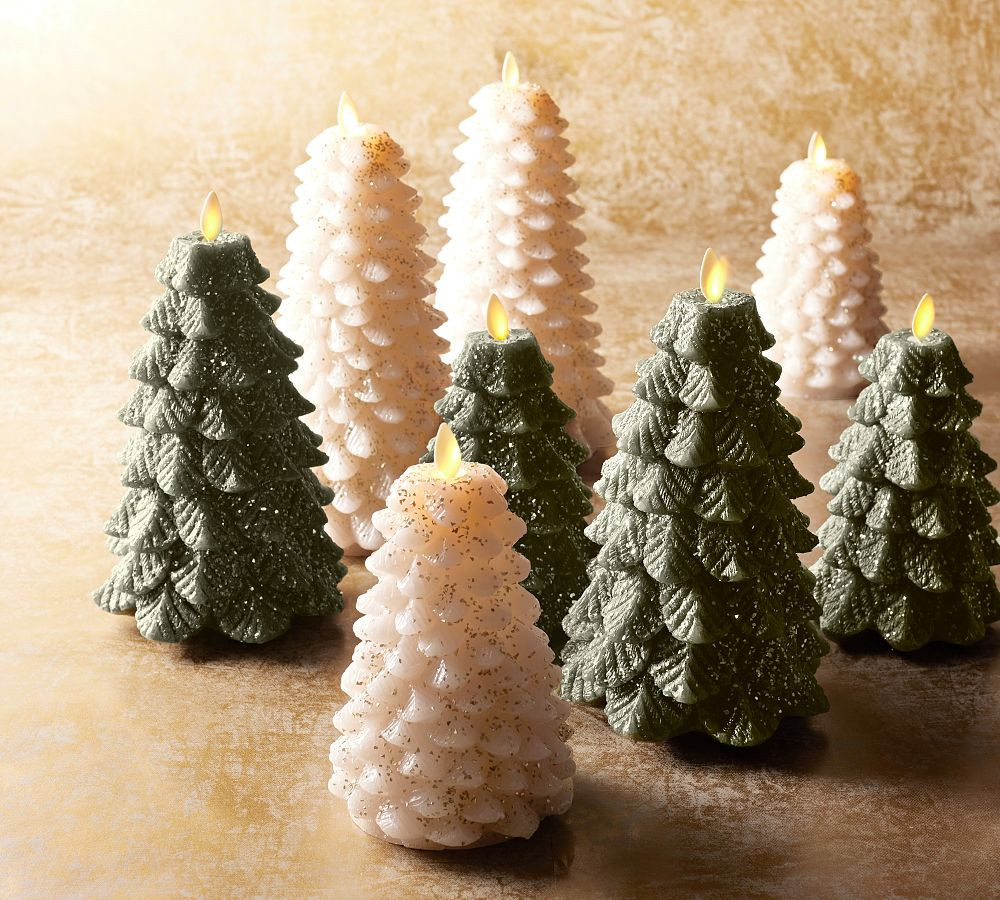 Premium Flickering Flameless Tree | Pottery Barn (US)