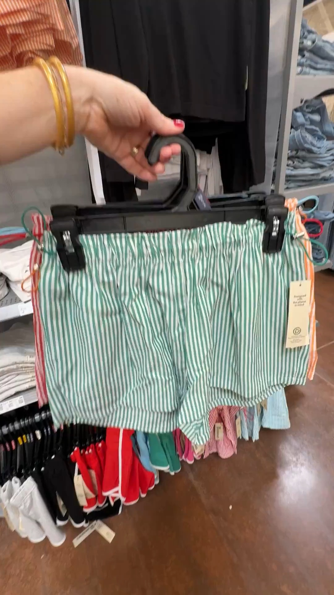 How cute are these seersucker shorts from Walmart!

#LTKootd