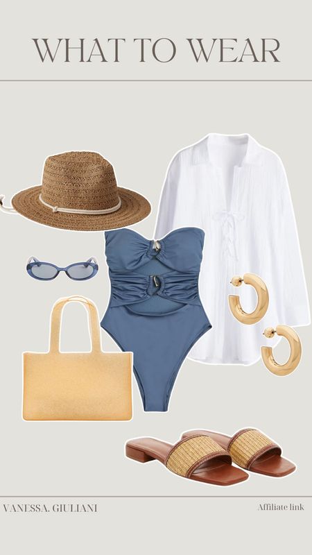 What to wear to the beach 👙🌊

#LTKstyletip #LTKswimwear #LTKsummer