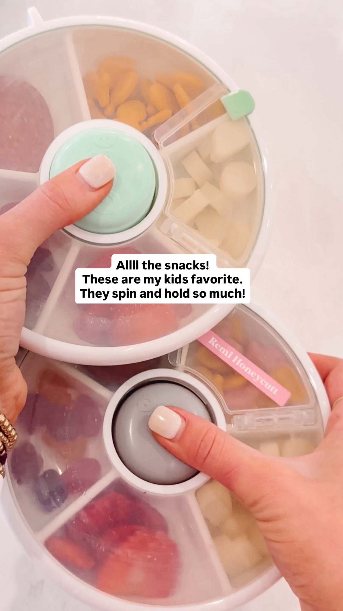 One of our absolute favorite things! Love this snack spinner from Amazon! 

Kids family travel must haves favorites unique trending helpful hacks snacks 

#LTKKids #LTKTravel #LTKmomlife