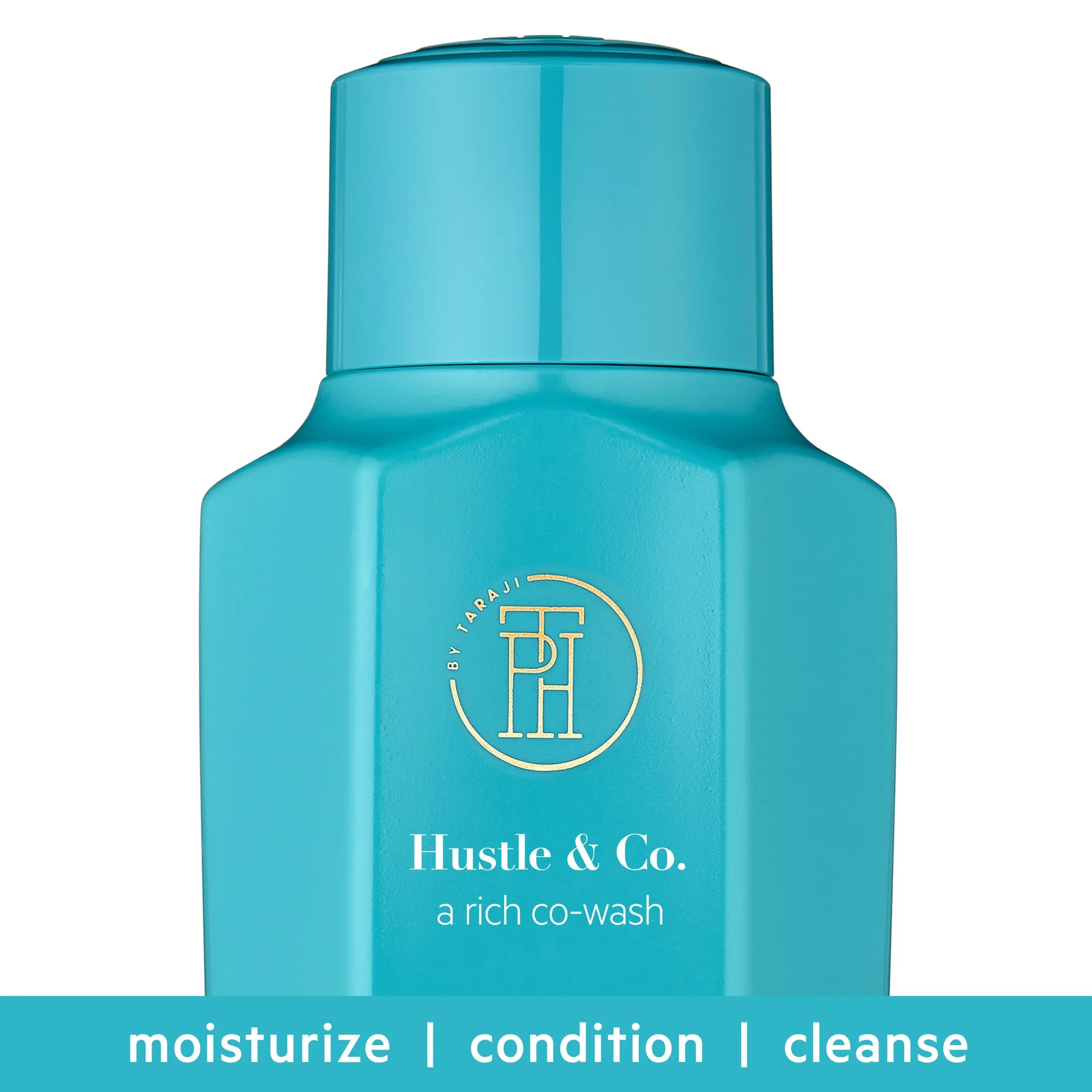 TPH BY TARAJI Hustle & Co Hydrating Co Wash Cleansing Hair Conditioner with Olive Oil, Shea Butter & Sage Oil | Wavy, Coily & Curly Hair Product | For Women & Men, 12 oz. | Walmart (US)
