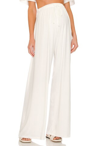 BUMPSUIT The Cloud Slim Pant in Ivory from Revolve.com | Revolve Clothing (Global)