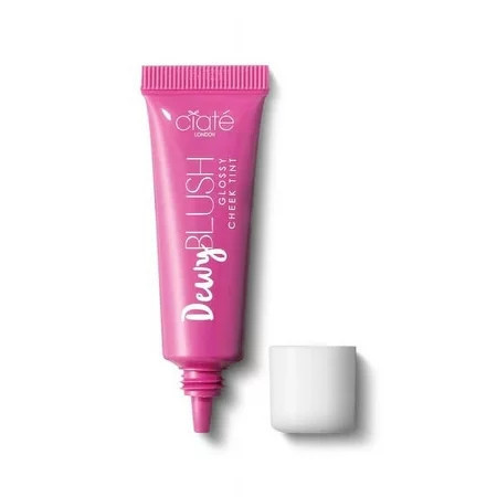 Ciate London Dewy Blush Glossy Cheek Tint Pomegranate 0.33 fl oz | Walmart (US)