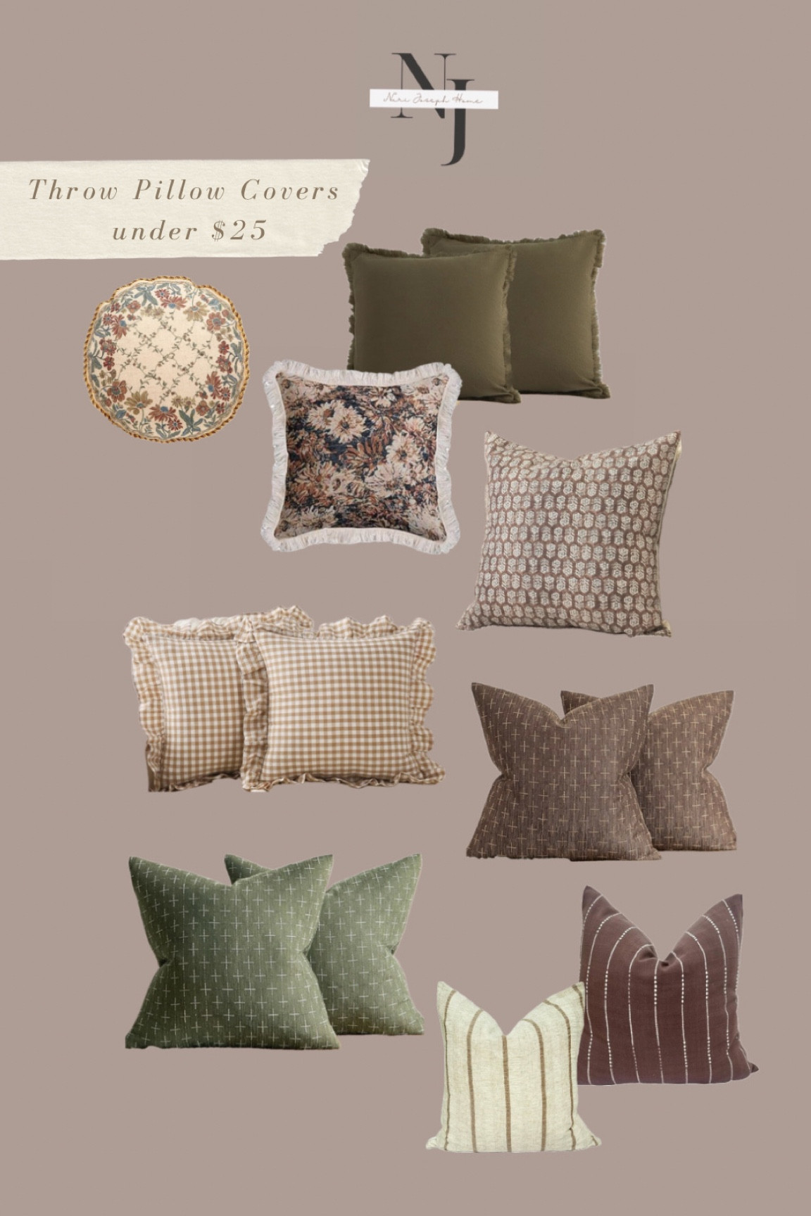 Throw Pillow covers for Fall, under $25 

#LTKFindsUnder50 #LTKHome #LTKSeasonal