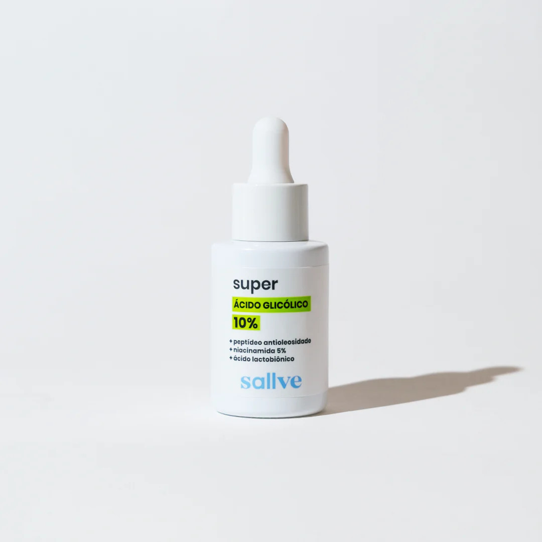 Super Ácido Glicólico 10% | Sallve (BR)
