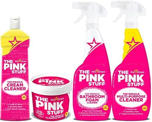 Stardrops - The Pink Stuff - Ultimate Bundle - The Miracle Cleaning Paste, Multi-Purpose Spray, C... | Amazon (US)