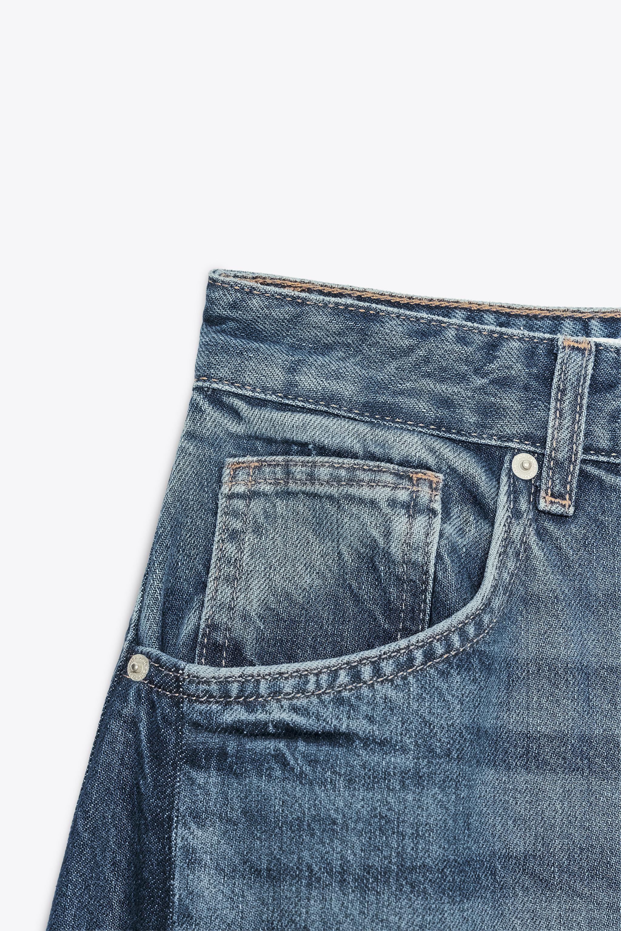 TRF OVERSIZE BALLOON HIGH WAIST JEANS | Zara US