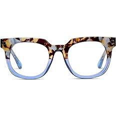 Peepers by PeeperSpecs Women's Showbiz Square Blue Light Blocking Reading Glasses | Amazon (US)