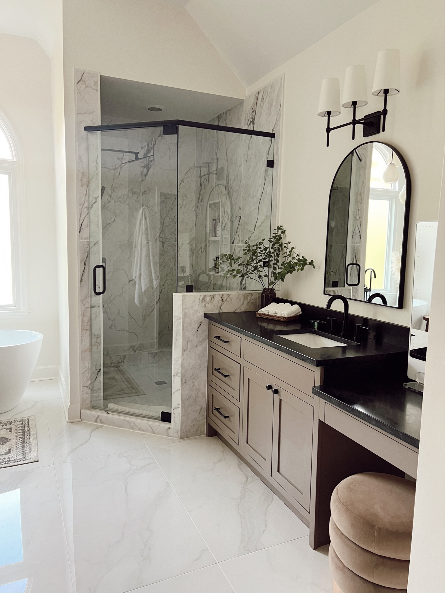 Master bath final product! 

#LTKhome #LTKstyletip #LTKsalealert