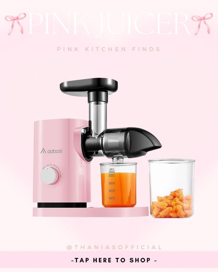 The cutest pink juicer ! 🎀

#LTKsalealert #LTKhome #LTKSpringSale