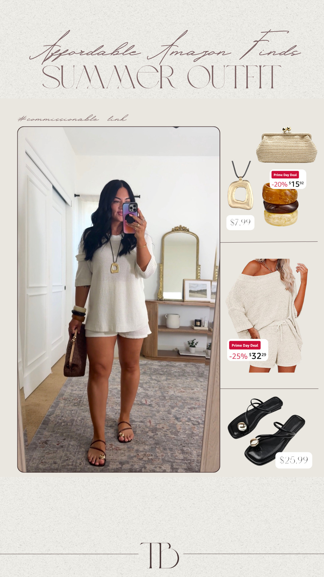 enjoy this cute and comfy summer outfit, perfect for those warm days!

wearing a size large!

summer outfit, summer outfit inspo, outfits, accessories, amazon, amazon accessories, amazon finds, midsize tori block

#LTKSeasonal #LTKSaleAlert #LTKMidsize