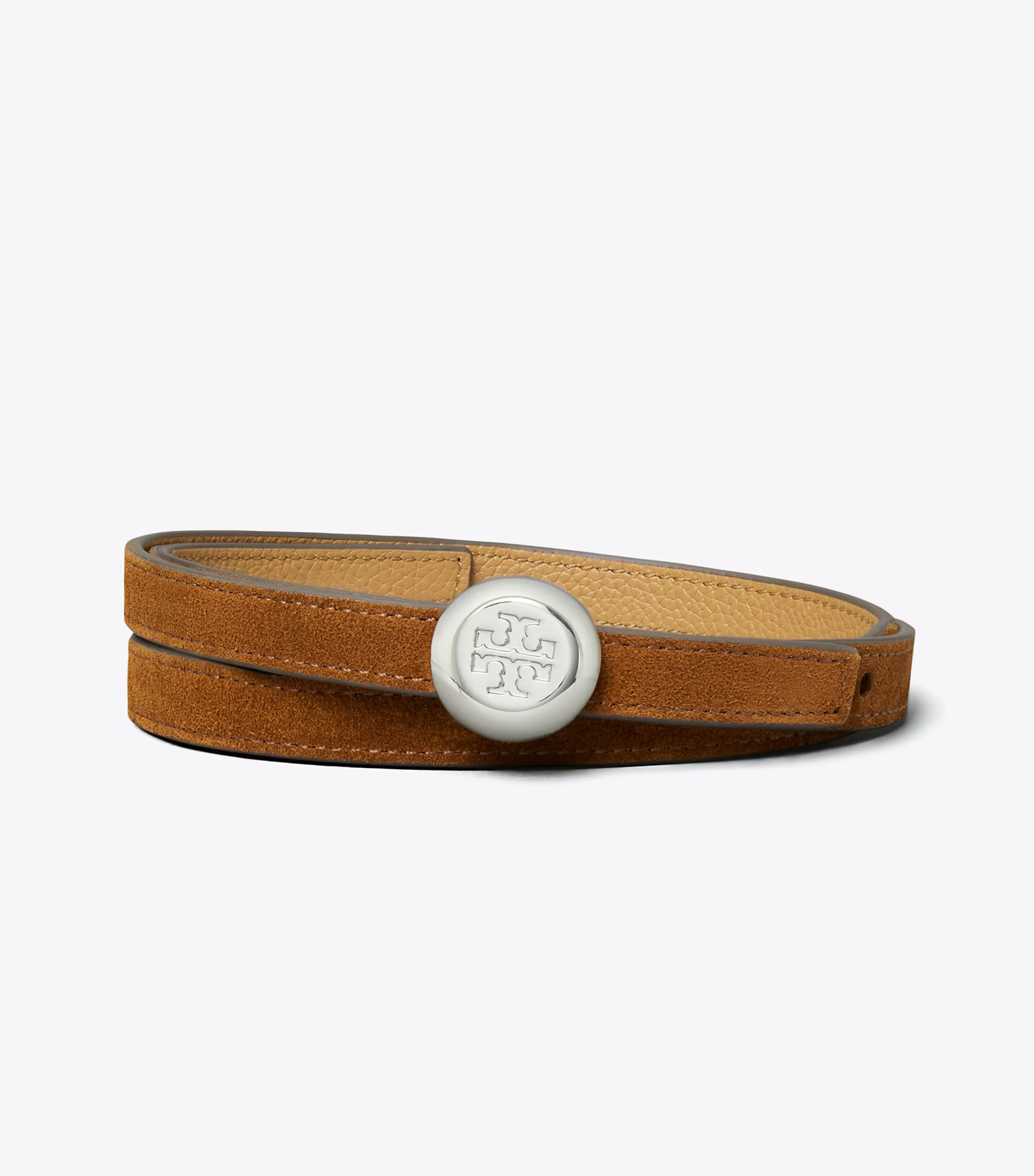 Romy Reversible Suede Belt: Women's Designer Belts | Tory Burch | Tory Burch (US)