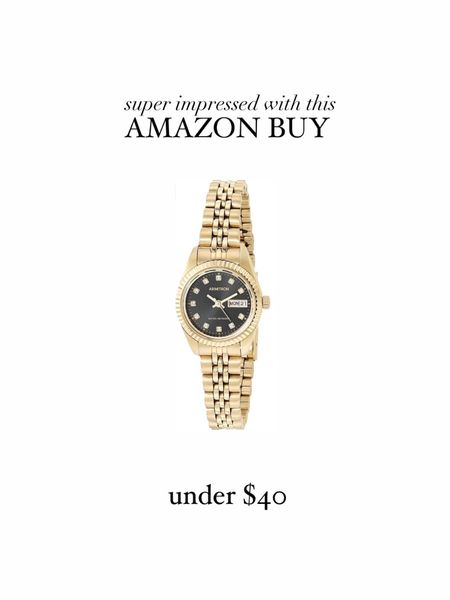 Amazon watch, accessories, Amazon style #StylinbyAylin 

#LTKstyletip #LTKfindsunder50