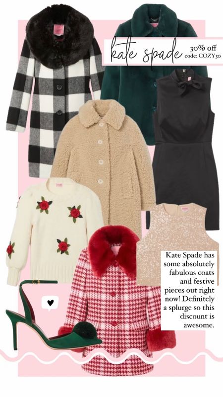 30% off Kate Spade with code COZY30