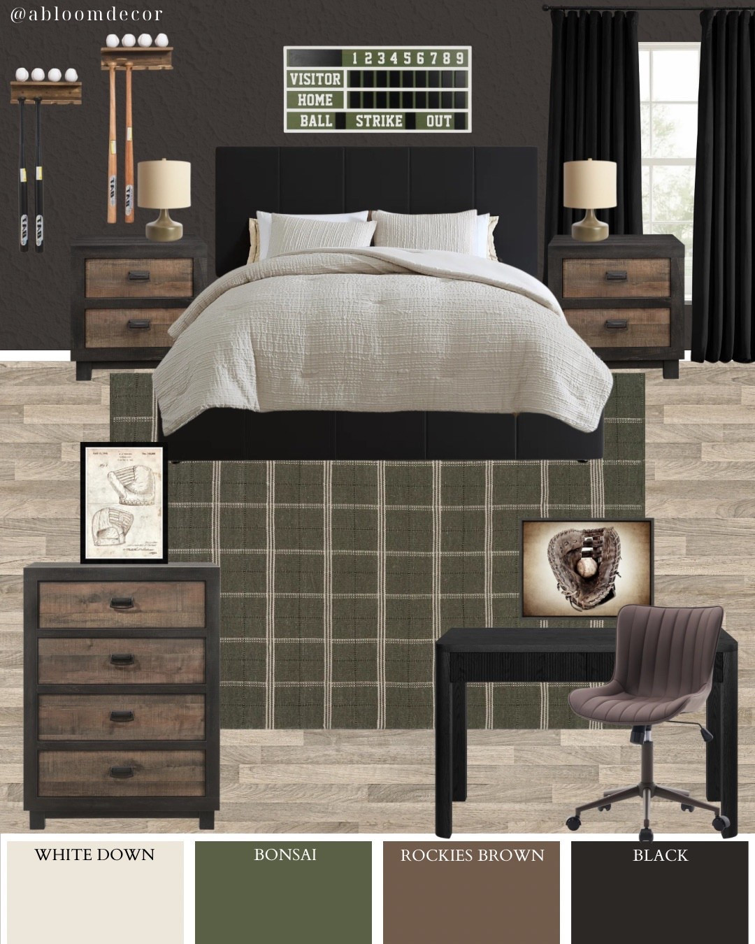 Cozy Neutral and Black Baseball Teen Boy Bedroom Design Ideaas

#LTKMens #LTKHome #LTKmomlife