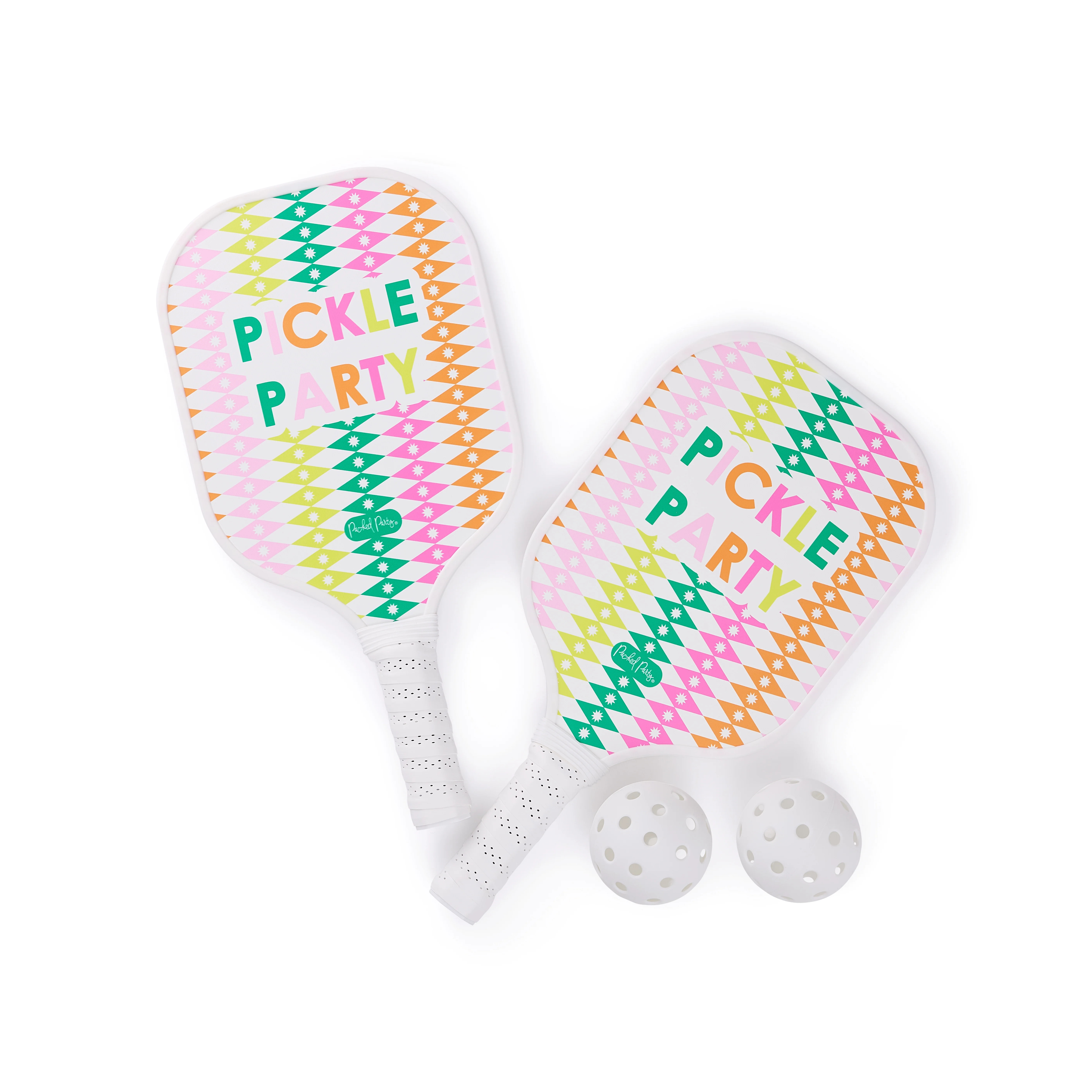 Packed Party Pickle Party Pickleball Set, 2 Paddles, 2 Balls | Walmart (US)