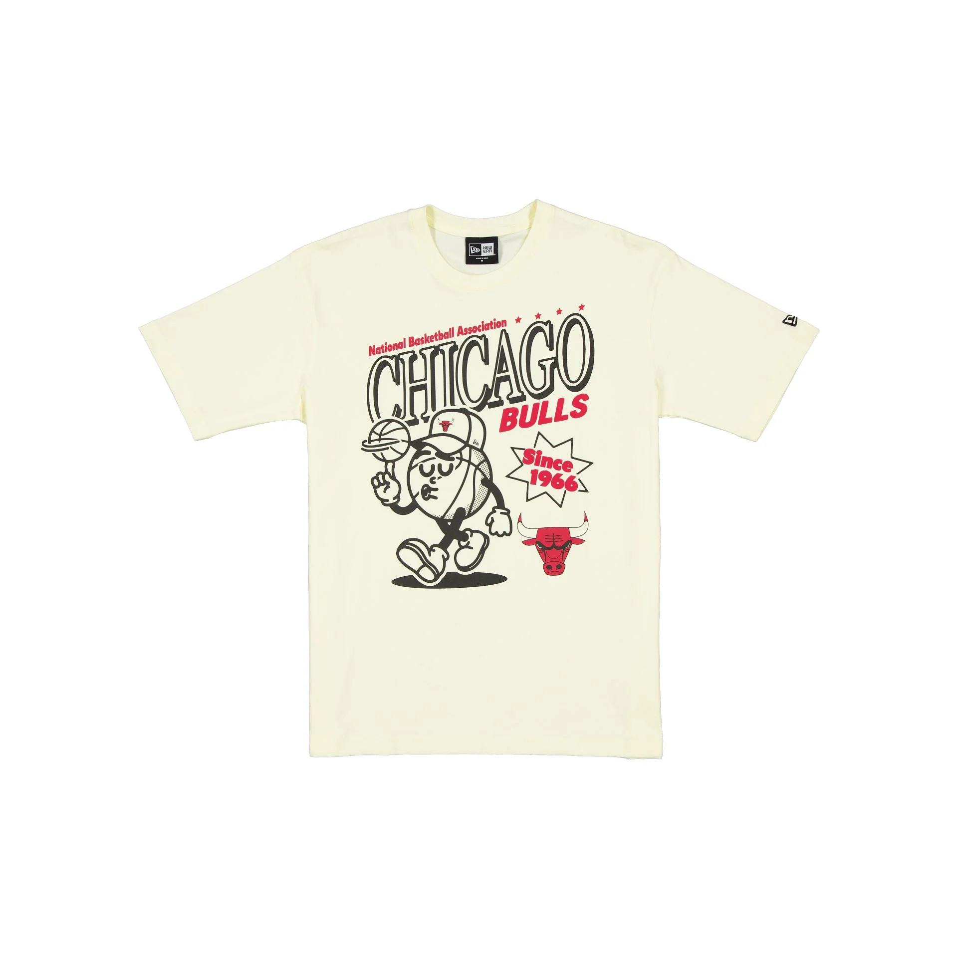 Chicago Bulls Sport Classics Chrome White T-Shirt | New Era