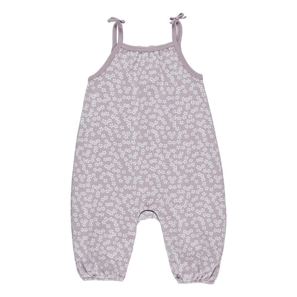 Girls' Quincy Mae Smocked Lavender Ditsy Jumpsuit Baby 0/3 mo. Purple | Scheels