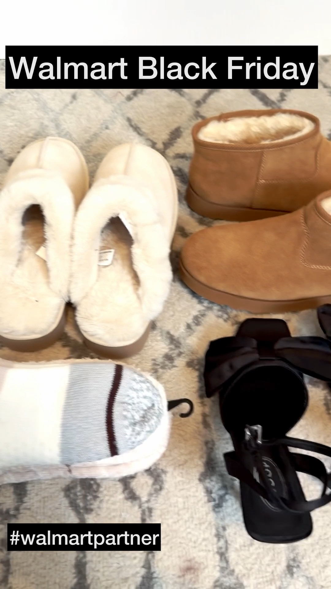 #walmartpartner @Walmart Black Friday deals are HERE and these are some of my favorite finds for your feet!. #walmart #walmartpartner @Walmart  #walmart

Socks // slippers // bow aesthetic // bow heels // fuzzy boots // holiday party shoes


#LTKSaleAlert #LTKCyberWeek #LTKFindsUnder50